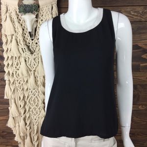 Colorblock | Strappy Sleeveless Blouse‎